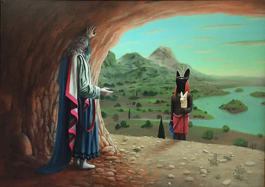 Anubi visita Mosè - Gianluca Sbrana