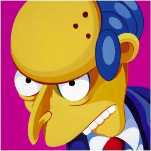 Mr Burns - Giuseppe Veneziano